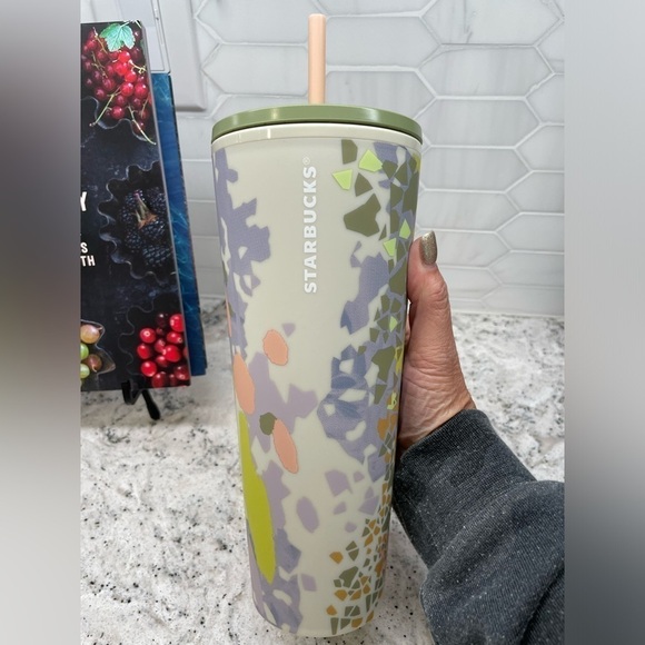 Starbucks Other - Starbucks Fall 2024 Pastel Multi Color Shapes. Matte Soft Touch Tumbler. NWT.
